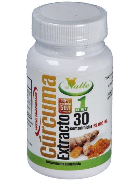 Curcuma Extracto 30Comp. de El Valle