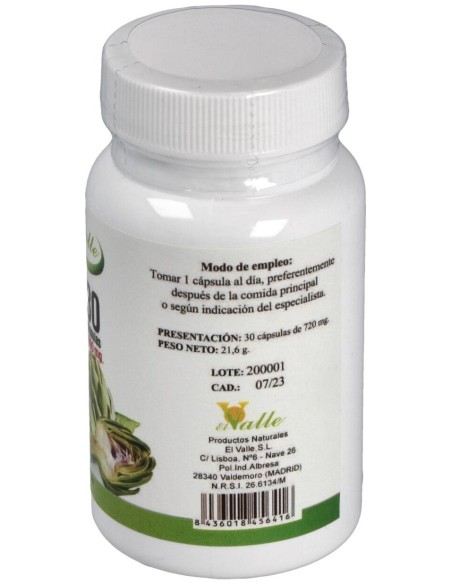 Alcachofa 30Cap. de El Valle