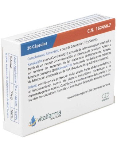 Coenzima Q10 Complex 100Mg. 30Vcap. de Vitalfarma