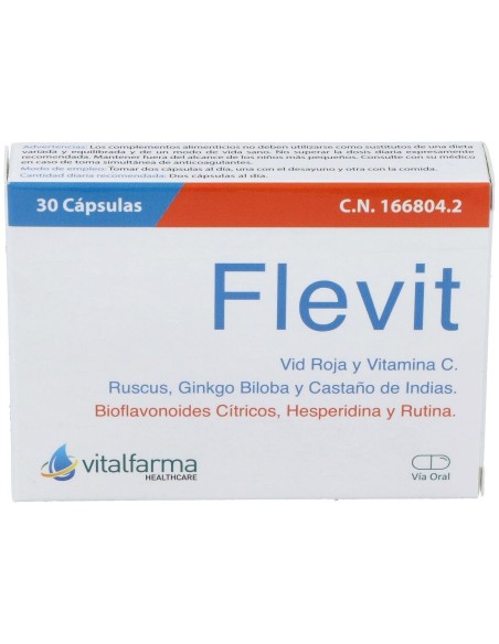 Flevit 30Cap. de Vitalfarma