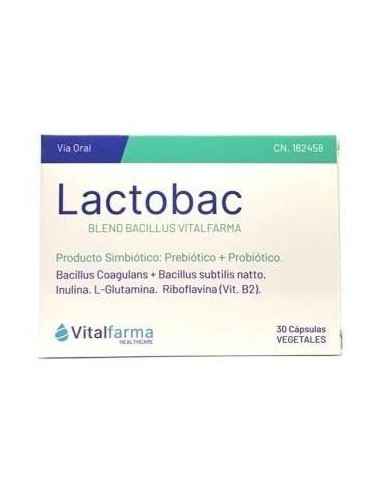 Lactobac 30Cap. de Vitalfarma