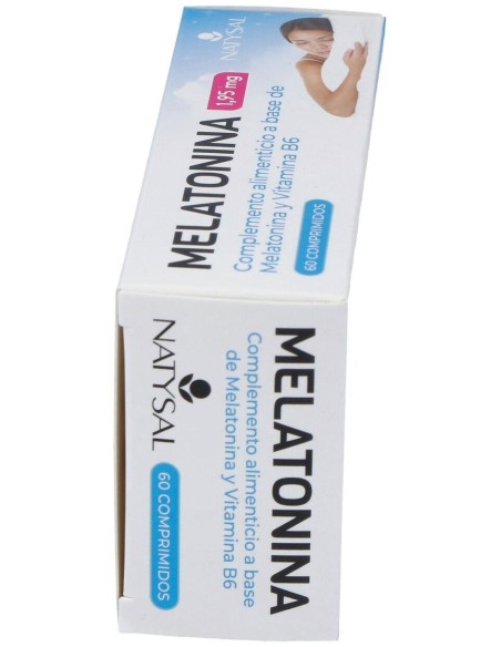 Melatonina  1,95 Mg + B6 60 Comp. de Natysal