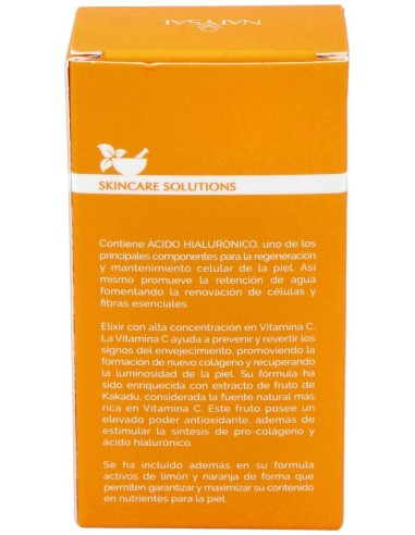 Elixir Facial Acido Hialuronico Y Vitamina C 20Ml. de Natysal