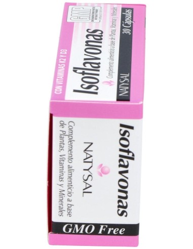 Isoflavonas (40% Isoflavonas, Vitex Agnus-Castus Y Vitaminas) 30 Cáps. de Natysal