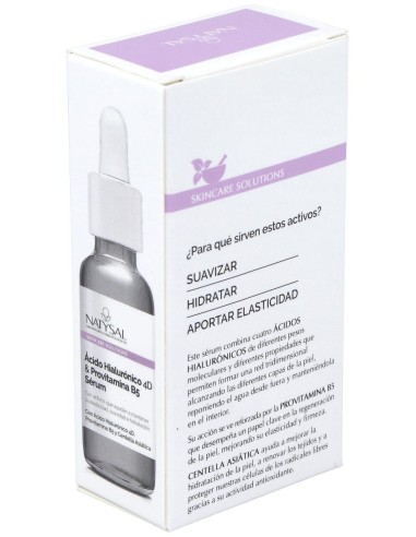Acido Hialuronico 4D & Provitamina B5 Serum 20Ml. de Natysal