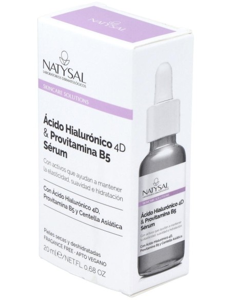 Acido Hialuronico 4D & Provitamina B5 Serum 20Ml. de Natysal