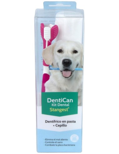 Kit Dental Cepillo+Pasta Perros 100Gr. de Stangest Vet