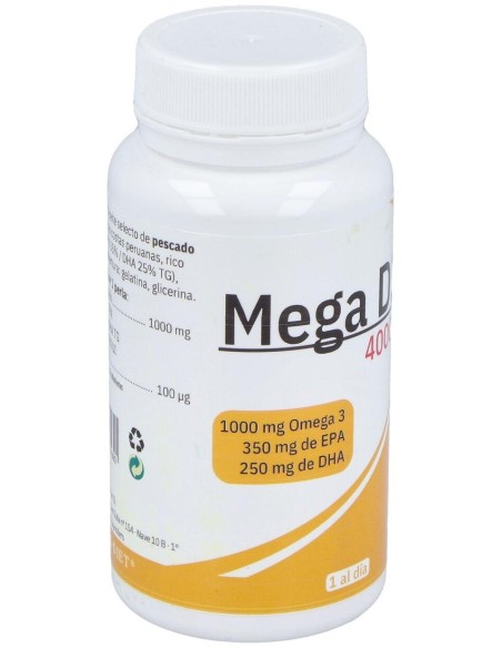 Mega D3 4000Ui 60Perlas de Espadiet