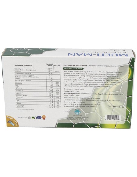 Jalea Multi Man 20 Vial de Espadiet