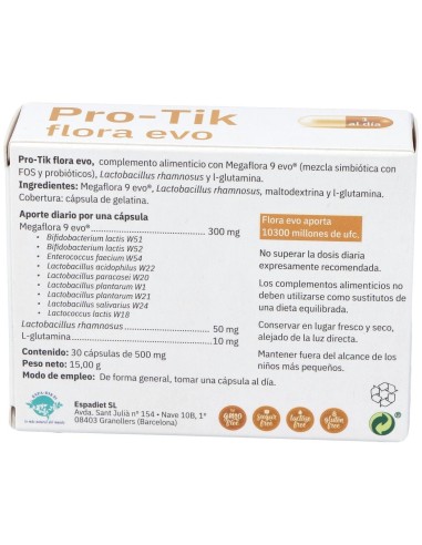 Pro-Tik Flora Evo 30 Cáp. de Espadiet