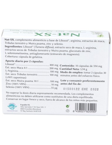 Nat-Sx 10Cap. de Espadiet