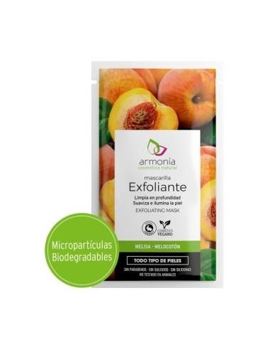 Peach Exfoliating Mask by Armonia – Smooth Radiant Skin