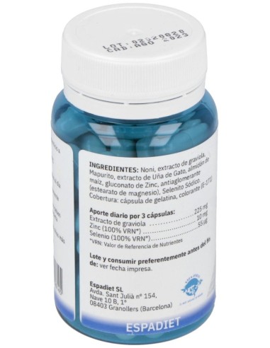 Inmune Gold 60 Cáp. de Espadiet