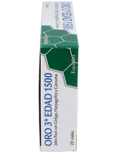 Jalea 3ª Edad 1500 Forte 20 Vial. de Espadiet