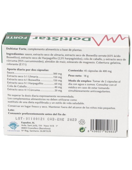 Doltistar Forte 45 Cáp. de Espadiet