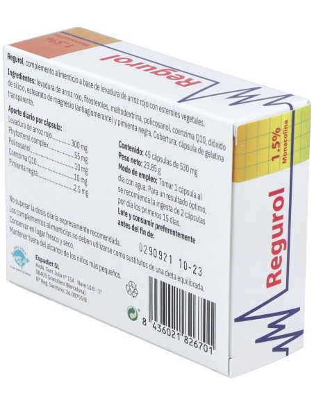 Regurol 45 Cáp. de Espadiet