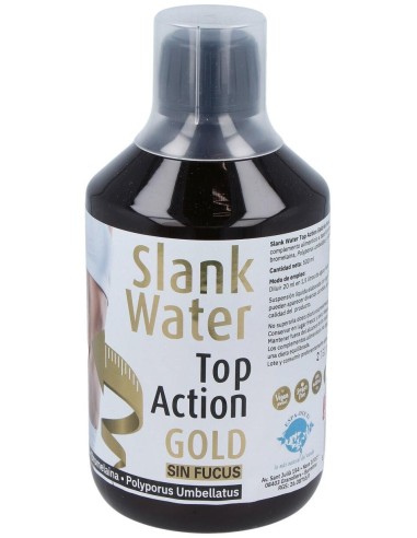 Slank Water Top Action Gold 500 Ml Sin Fucus de Reddir