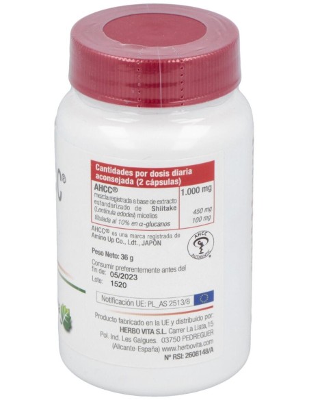 Ahcc 60Cap. de Herbovita