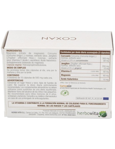 Coxan 60Cap. de Herbovita