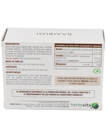 Bambusi 60Cap. de Herbovita