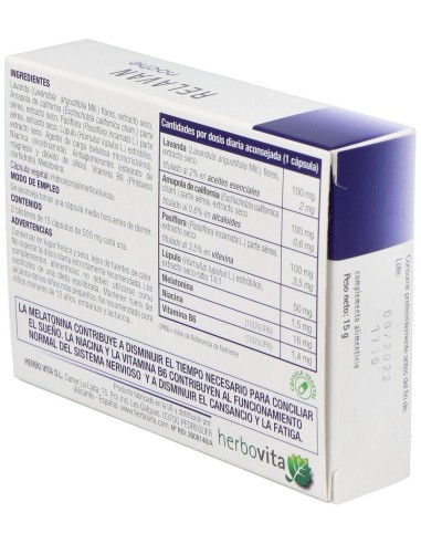 Relavan Noche 30Cap. de Herbovita