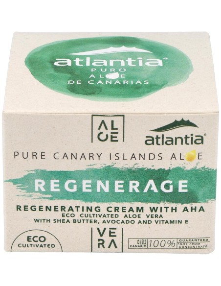 Regenerage Crema Antiedad Con Aloe 50Ml. Eco de Atlantia