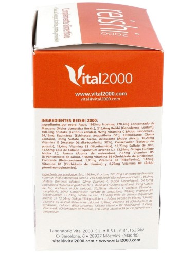 Reishi 2000 30Sbrs. de Vital 2000