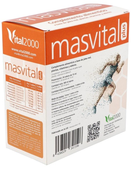Masvital Plus 20Sbrs. de Vital 2000
