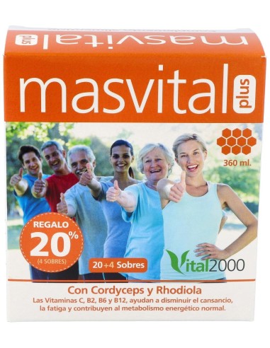 Masvital Plus 20Sbrs. de Vital 2000