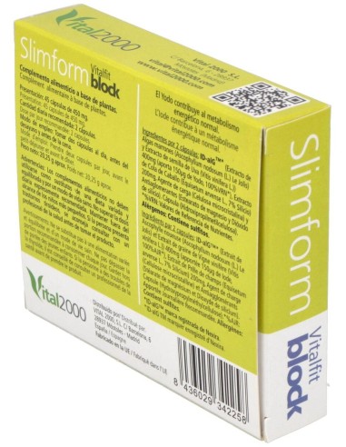 Slimform Block 45Cap. de Vital 2000
