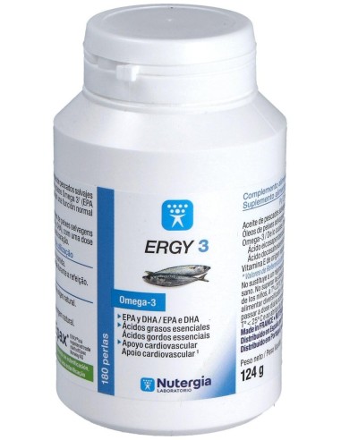 Ergy 3 180Perlas de Nutergia