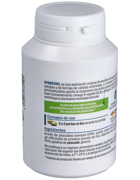 Synerviol (Aceite De Pescado) 180Perlas de Nutergia