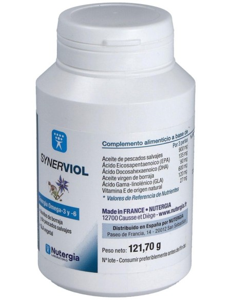 Synerviol (Aceite De Pescado) 180Perlas de Nutergia