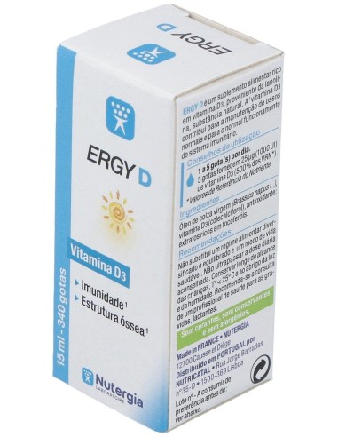 Ergy-D 15Ml. de Nutergia