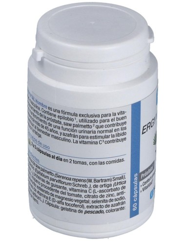 Ergyvital Hombre 60Cap. de Nutergia