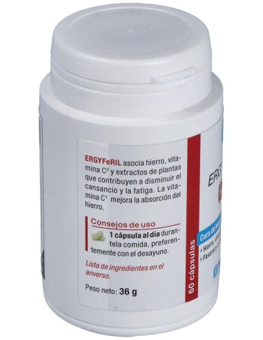 Ergyferil 60Cap. de Nutergia