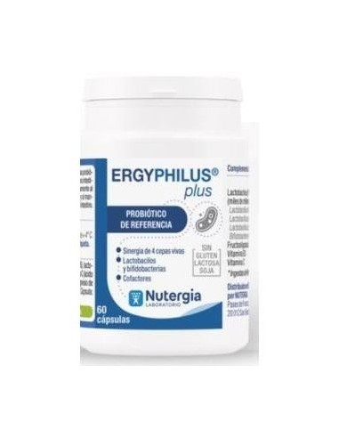 Ergyphilus Plus 60 capsulas (Refrigeracion) de Nutergia