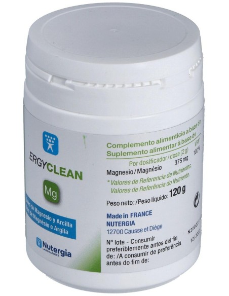 Ergyclean 120 gramos de Nutergia