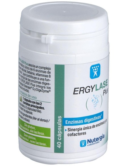 Ergylase Plus 40Cap. de Nutergia