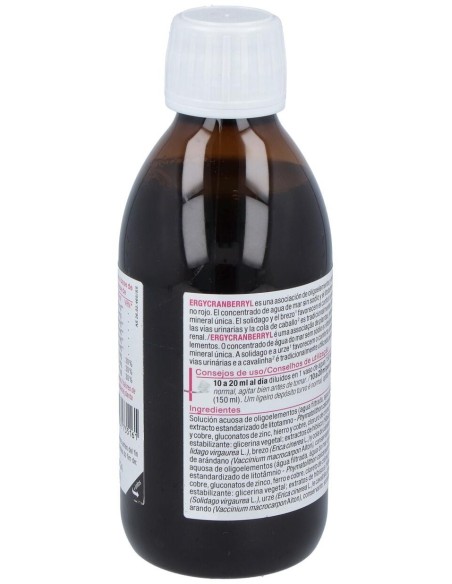 Ergycranberryl 250Ml. de Nutergia