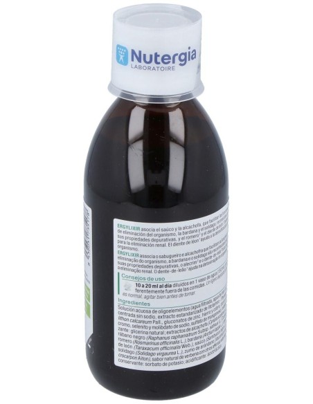 Ergylixir 250Ml. de Nutergia