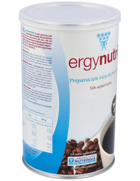 Ergynutril (Proteinas) Cafe Polvo 300Gr. de Nutergia