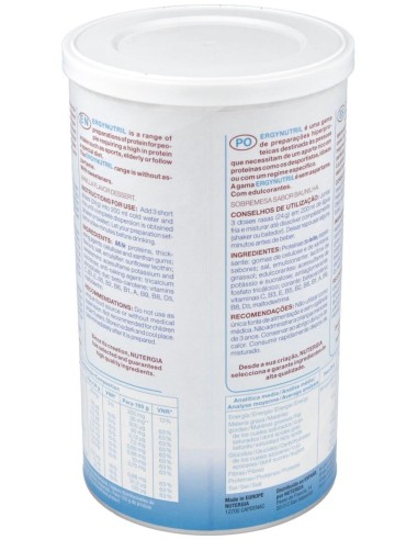 Ergynutril (Proteinas) Vainilla Polvo 350Gr. de Nutergia