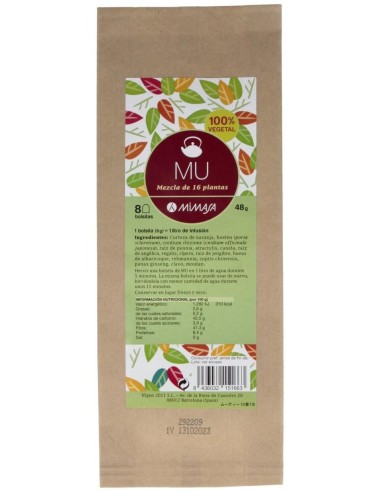 Te Mu Infusion 8Sbrs. de Mimasa