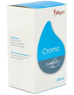 Cromo (Cr) Oligoelementos 150Ml. de Ifigen 2