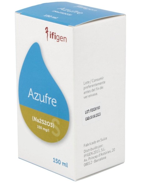 Azufre (S) Oligoelementos 150Ml. de Ifigen