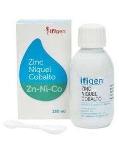 Zinc-Niquel-Cobalto (Zn-Ni-Co) Oligoelemento 150Ml de Ifigen 2