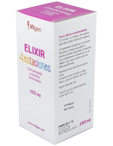 Elixir 4 Estaciones 250Ml. de Ifigen