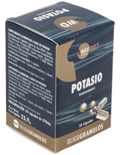 Potasio Oligogranulos 50Caps. de Waydiet Natural Products 2