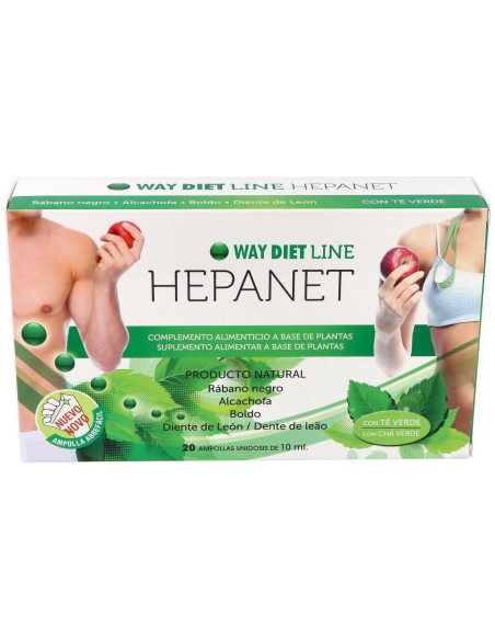 Hepanet 20Amp. de Waydiet Natural Products